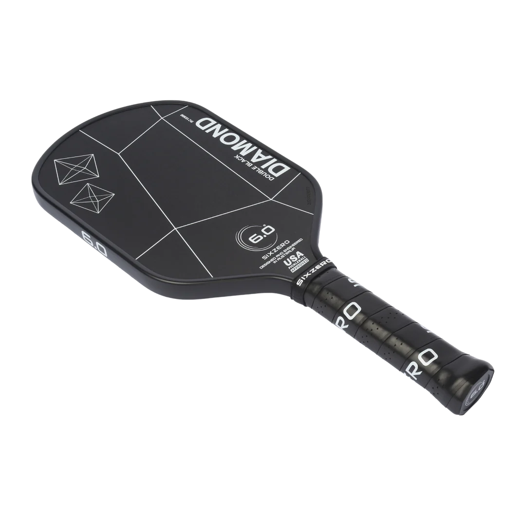 Six Zero Double Black Diamond Elongated Pickleball Paddle