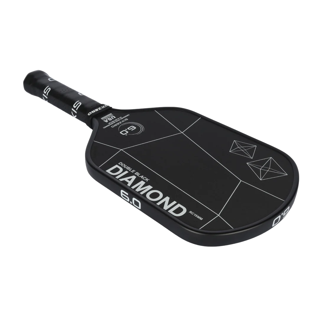 Six Zero Double Black Diamond Elongated Pickleball Paddle