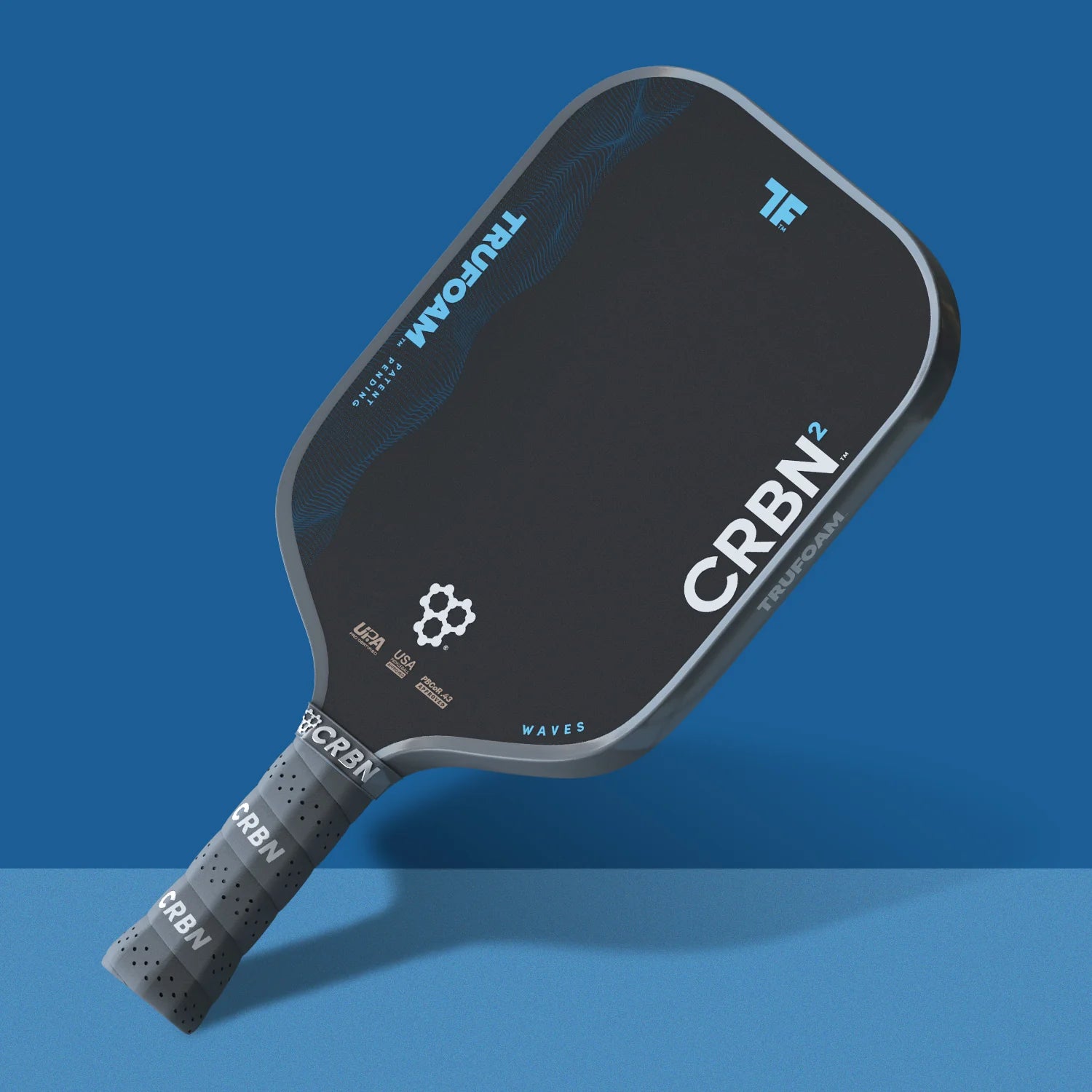 CRBN² TruFoam Waves (Square) Pickleball Paddle