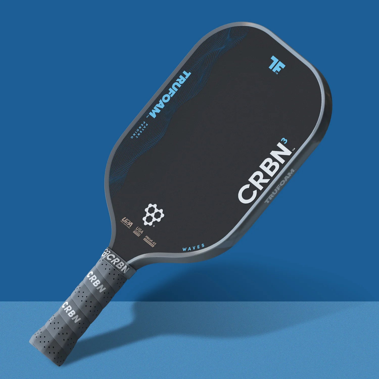 CRBN³ TruFoam Waves (Elongated) Pickleball Paddle