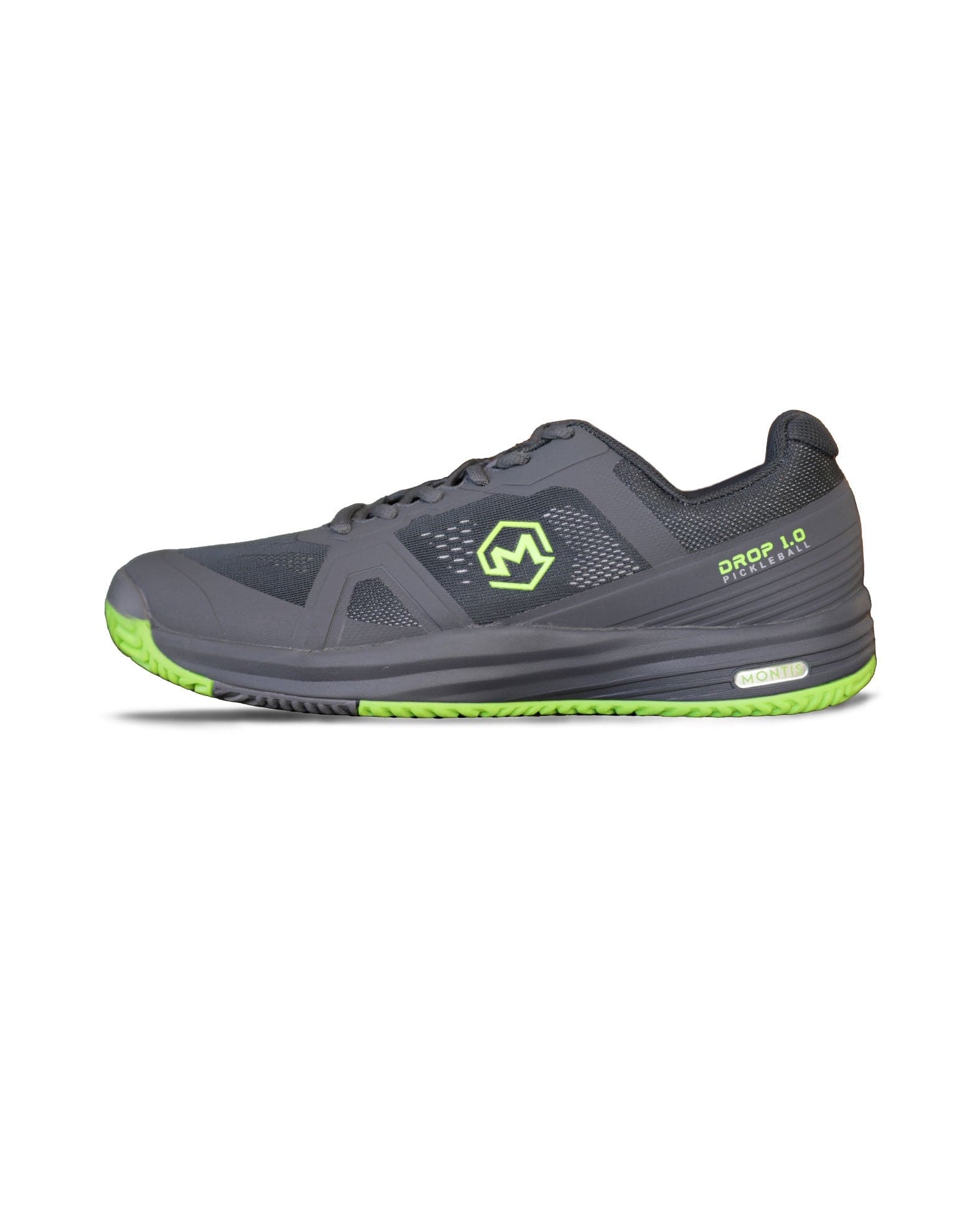 Grey & Green Drop 1.0 Pickleball Shoes