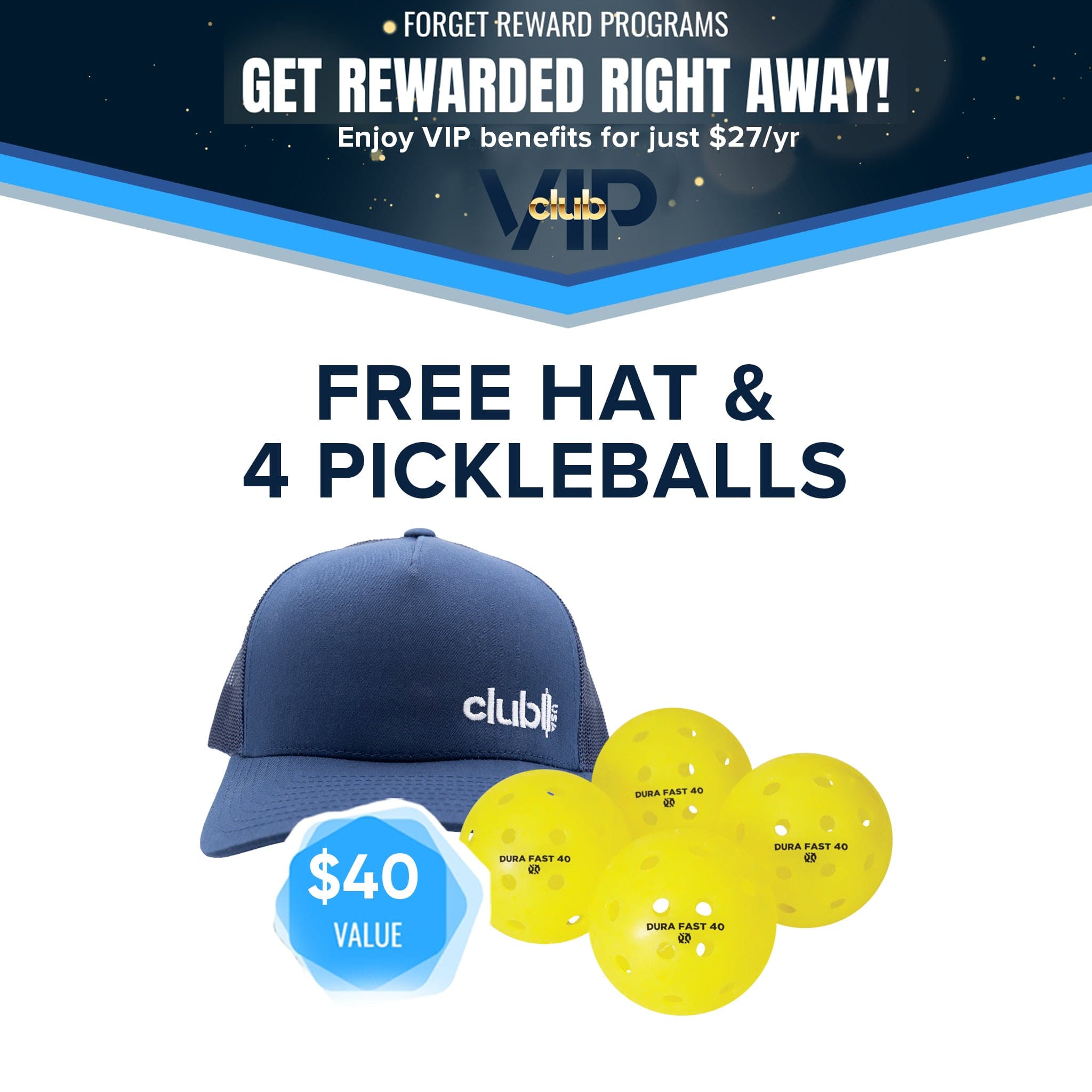 Club Pickleball Shop VIP - Receive VIP Deals All Year