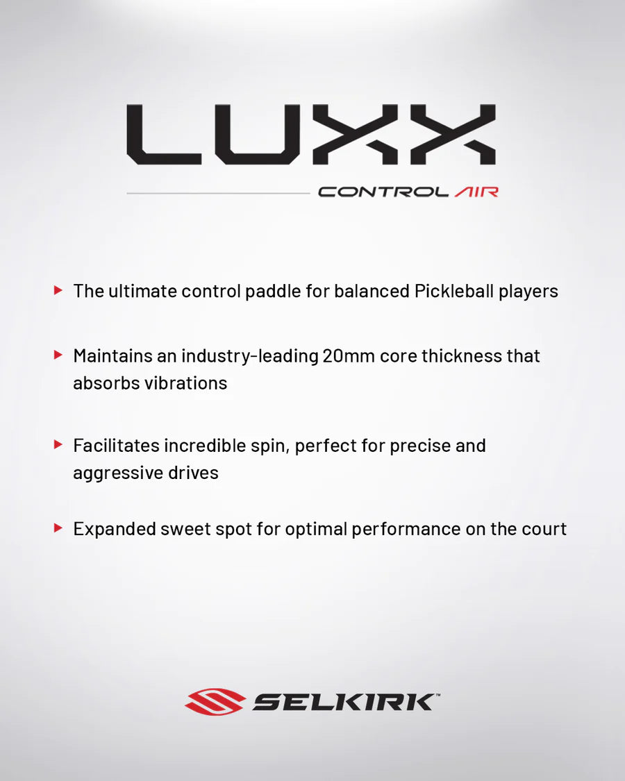 Selkirk LUXX Control Air S2 Pickleball Paddle