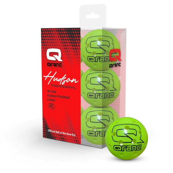Qranc Professional Pickleball Balls 6-Pack