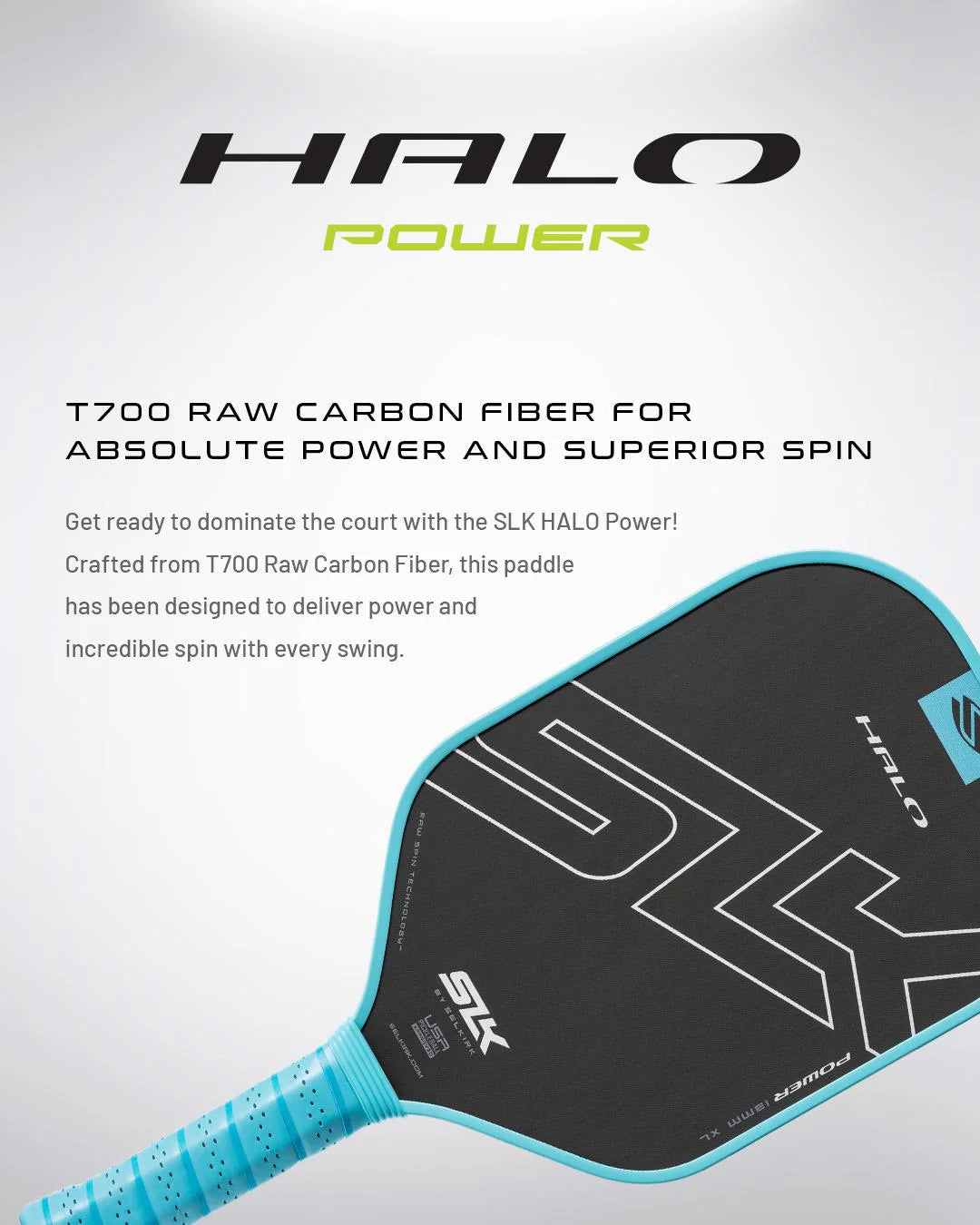 Selkirk SLK HALO POWER MAX Pickleball Paddle