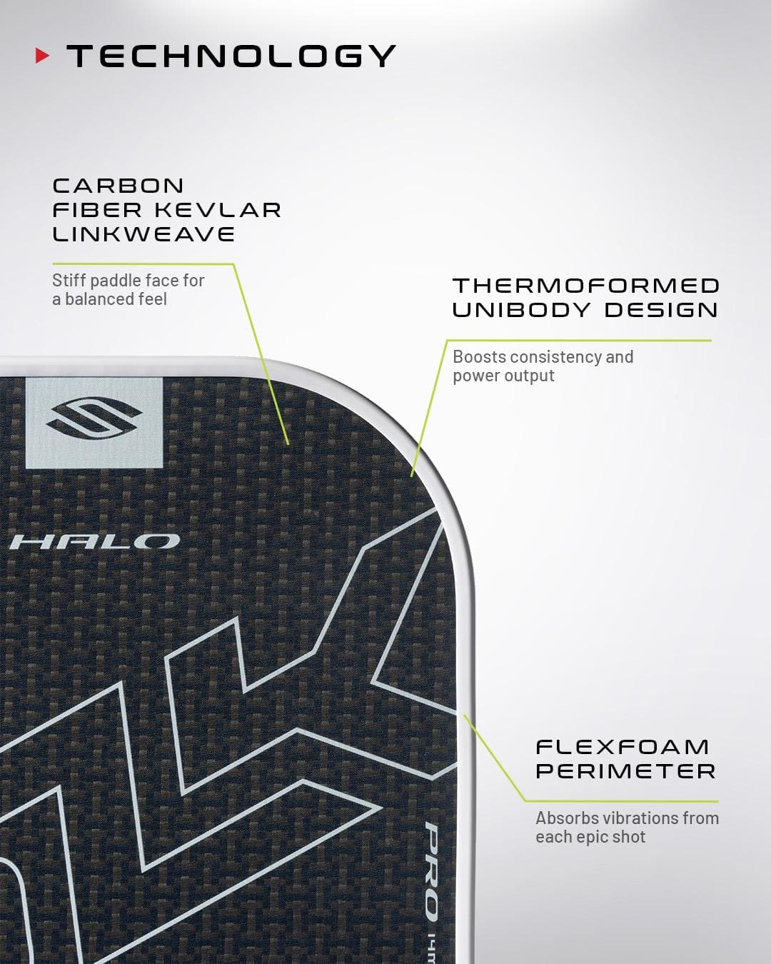 Selkirk SLK HALO Pro XL Pickleball Paddle