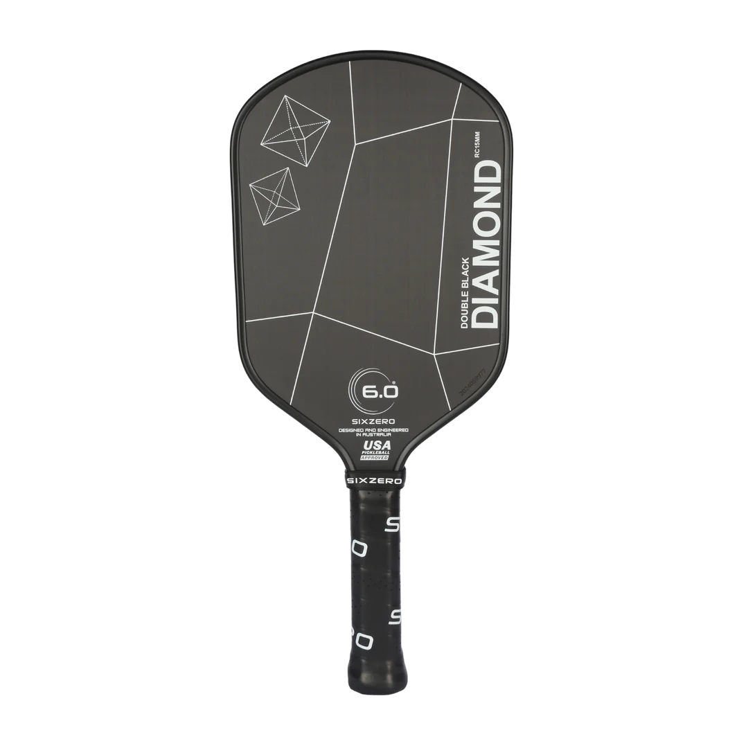 Six Zero Double Black Diamond Elongated Pickleball Paddle