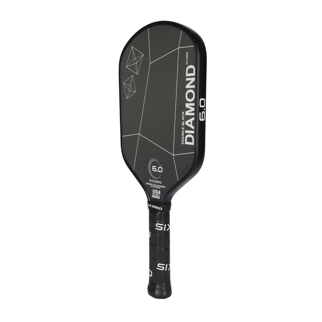 Six Zero Double Black Diamond Elongated Pickleball Paddle