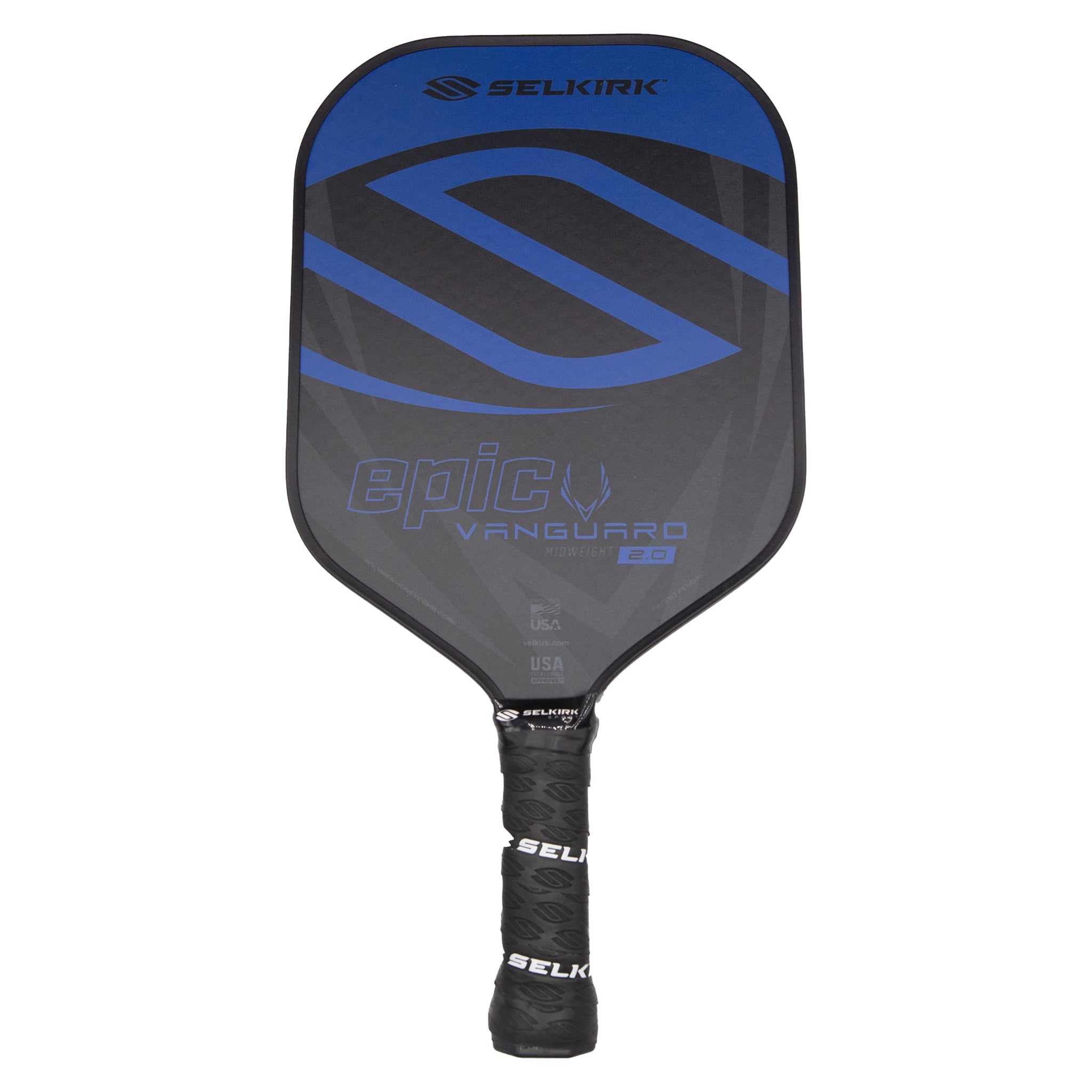 Selkirk Vanguard 2.0 Epic Midweight Blue CERTIFIED RETURN PADDLE (#30)