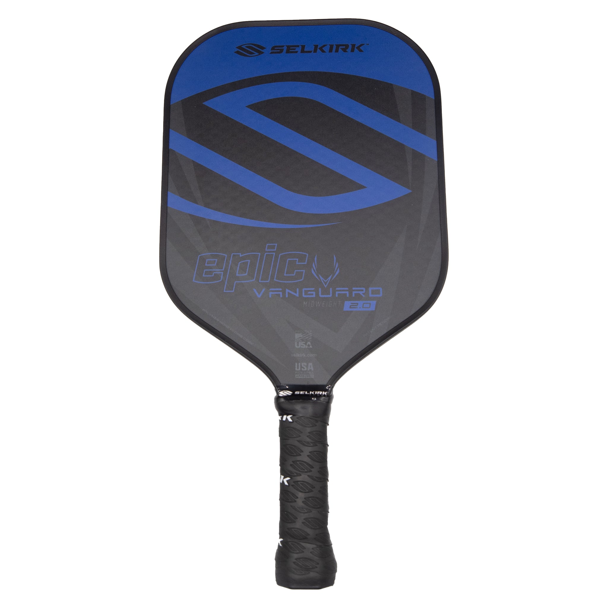 Selkirk Vanguard 2.0 Epic Midweight Blue CERTIFIED RETURN PADDLE (#30)