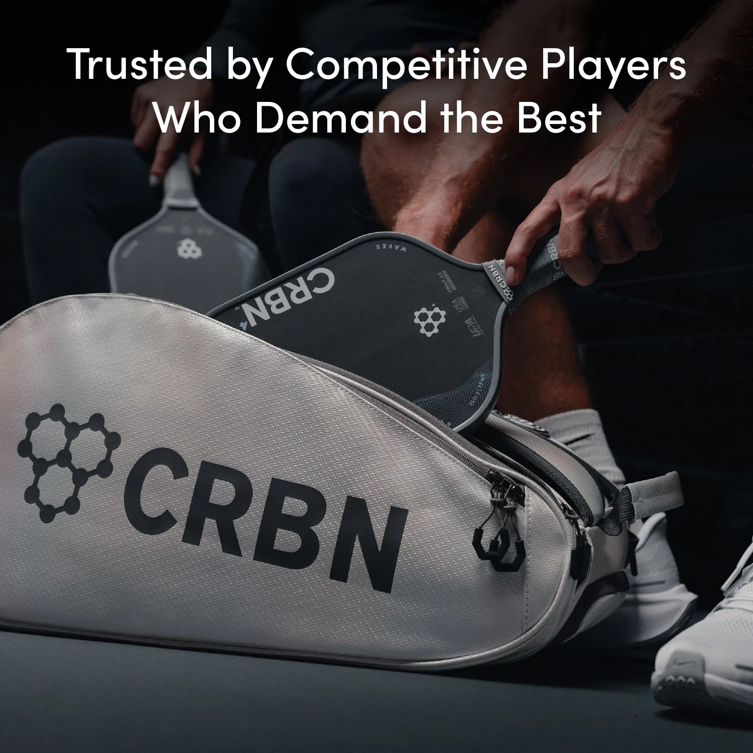 CRBN² TruFoam Waves (Square) Pickleball Paddle
