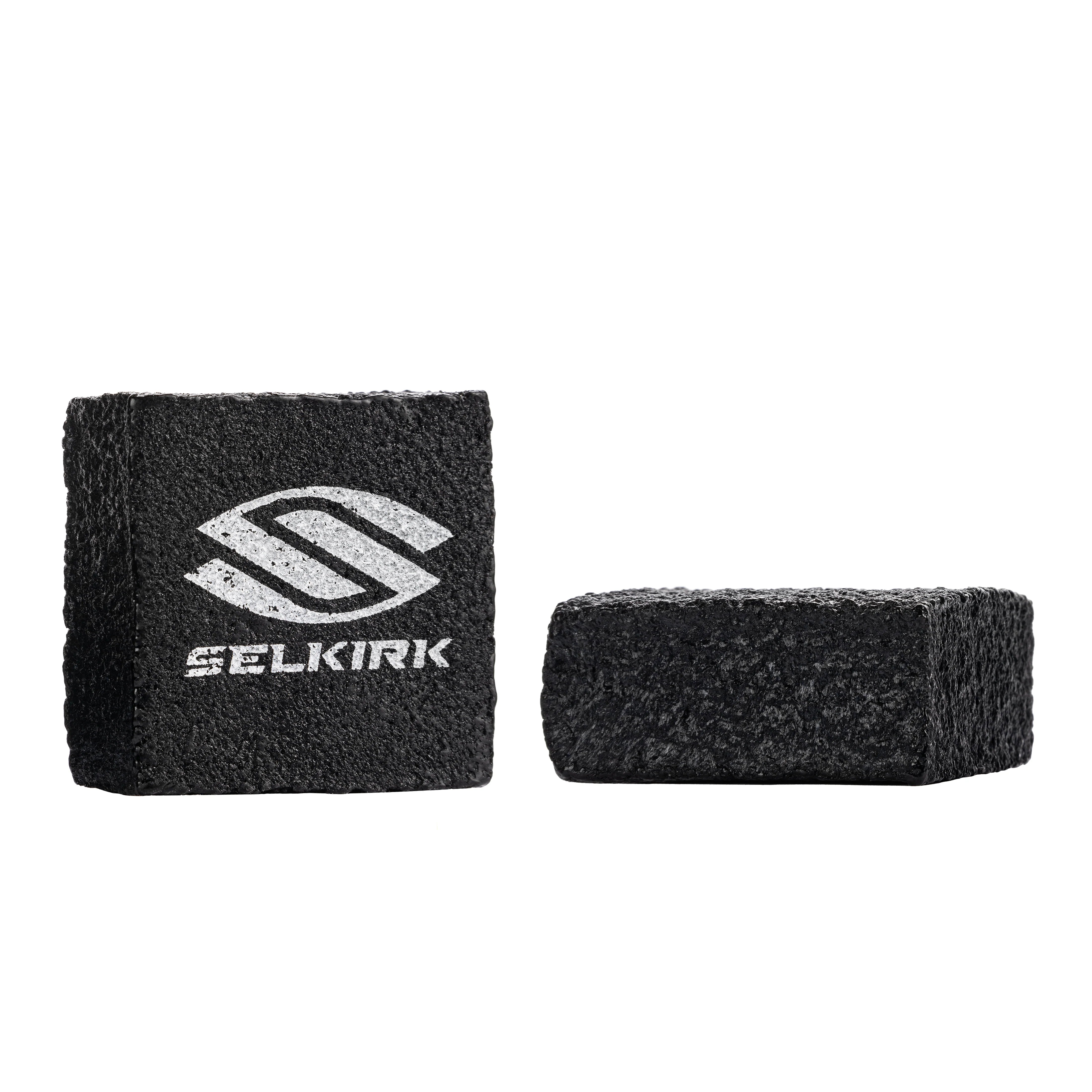 Selkirk Raw Carbon Fiber Pickleball Paddle Cleaning Block - 2 pack